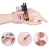 Maxbell Silicone Makeup Pad Storage Makeup Brush Cleaning Mat for Art Supplies Brush Pink