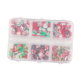 Maxbell Christmas Nail Art Charms Santa Claus DIY Holiday Mixed Shapes for Girls Women