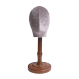 Wig Holder Mannequin Head Hat Display Stand for Cap Headdress Shopping Mall 43cm