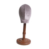 Wig Holder Mannequin Head Hat Display Stand for Cap Headdress Shopping Mall 43cm