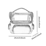 Maxbell Makeup Brush Bag Makeup Artist Must Haves Clear Makeup Brush Holder for Girl violet
