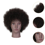 African Mannequin Head Weave Wig Display Model Head for Practice Hairdresser Women