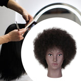 African Mannequin Head Weave Wig Display Model Head for Practice Hairdresser Women