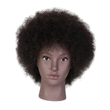 African Mannequin Head Weave Wig Display Model Head for Practice Hairdresser Women