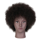 African Mannequin Head Weave Wig Display Model Head for Practice Hairdresser Women