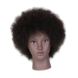 African Mannequin Head Weave Wig Display Model Head for Practice Hairdresser Women