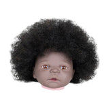 African Mannequin Head Weave Wig Display Model Head for Practice Hairdresser Kids