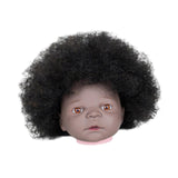 African Mannequin Head Weave Wig Display Model Head for Practice Hairdresser Kids