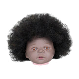 African Mannequin Head Weave Wig Display Model Head for Practice Hairdresser Kids