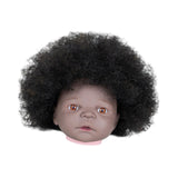 African Mannequin Head Weave Wig Display Model Head for Practice Hairdresser Kids