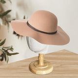 Mannequin Head Tabletop Hats Display Hat Display Rack for Salon Malls Retail wood