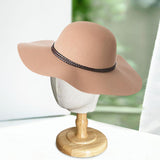 Mannequin Head Tabletop Hats Display Hat Display Rack for Salon Malls Retail wood