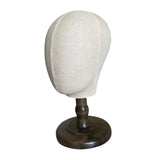 Mannequin Head Tabletop Hats Display Hat Display Rack for Salon Malls Retail dark brown