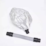 Maxbell Hair Steamer Hose Hair Dryers Bonnet Salon Nano Hair Steamer Connection Hose double 3.5cm grey