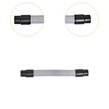Maxbell Hair Steamer Hose Hair Dryers Bonnet Salon Nano Hair Steamer Connection Hose double 3.5cm grey