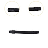 Maxbell Hair Steamer Hose Hair Dryers Bonnet Salon Nano Hair Steamer Connection Hose double 3.5cm black
