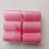 Maxbell 6Pcs Sponge Hair Styling Rollers Twist Tool for Thick Fine Thin Hair DIY
