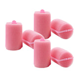 Maxbell 6Pcs Sponge Hair Styling Rollers Twist Tool for Thick Fine Thin Hair DIY