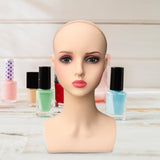 Wig Holder Mannequin Head for Eyeglasses Hair Styling Wig Making and Display Pink lips