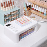 Maxbell LED Nail Lamp 63 Beads Portable Quick Dry LED Nail Dryer for Home Salon Nail
