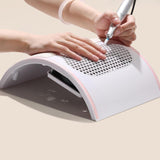 Maxbell Nail Dust Collector Machine Hand Rest Nail Dust Suction Nail Art Suction