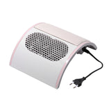 Maxbell Nail Dust Collector Machine Hand Rest Nail Dust Suction Nail Art Suction