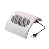 Maxbell Nail Dust Collector Machine Hand Rest Nail Dust Suction Nail Art Suction