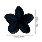 Maxbell Flower Big Hair Claws Clip Fashion Headwear Accessories for Thick Hair Women black