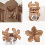 Maxbell Flower Big Hair Claws Clip Fashion Headwear Accessories for Thick Hair Women black
