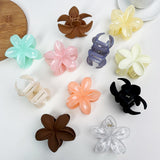 Maxbell Flower Big Hair Claws Clip Fashion Headwear Accessories for Thick Hair Women black