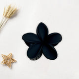 Maxbell Flower Big Hair Claws Clip Fashion Headwear Accessories for Thick Hair Women black