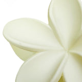 Maxbell Flower Big Hair Claws Clip Fashion Headwear Accessories for Thick Hair Women white