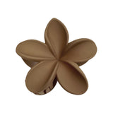 Maxbell Flower Big Hair Claws Clip Fashion Headwear Accessories for Thick Hair Women brown