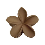 Maxbell Flower Big Hair Claws Clip Fashion Headwear Accessories for Thick Hair Women brown