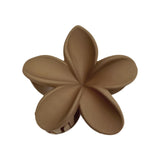 Maxbell Flower Big Hair Claws Clip Fashion Headwear Accessories for Thick Hair Women brown