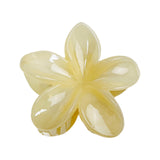Maxbell Flower Big Hair Claws Clip Fashion Headwear Accessories for Thick Hair Women yellow