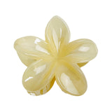 Maxbell Flower Big Hair Claws Clip Fashion Headwear Accessories for Thick Hair Women yellow