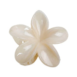 Maxbell Flower Big Hair Claws Clip Fashion Headwear Accessories for Thick Hair Women beige