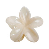 Maxbell Flower Big Hair Claws Clip Fashion Headwear Accessories for Thick Hair Women beige