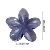 Maxbell Flower Big Hair Claws Clip Fashion Headwear Accessories for Thick Hair Women gray
