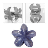 Maxbell Flower Big Hair Claws Clip Fashion Headwear Accessories for Thick Hair Women gray