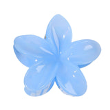 Maxbell Flower Big Hair Claws Clip Fashion Headwear Accessories for Thick Hair Women blue