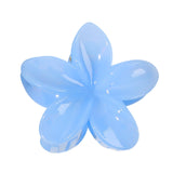 Maxbell Flower Big Hair Claws Clip Fashion Headwear Accessories for Thick Hair Women blue