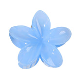 Maxbell Flower Big Hair Claws Clip Fashion Headwear Accessories for Thick Hair Women blue