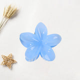 Maxbell Flower Big Hair Claws Clip Fashion Headwear Accessories for Thick Hair Women blue