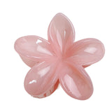 Maxbell Flower Big Hair Claws Clip Fashion Headwear Accessories for Thick Hair Women pink
