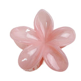 Maxbell Flower Big Hair Claws Clip Fashion Headwear Accessories for Thick Hair Women pink