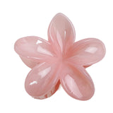 Maxbell Flower Big Hair Claws Clip Fashion Headwear Accessories for Thick Hair Women pink