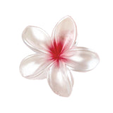 Maxbell Flower Big Hair Claws Clip Fashion Headwear Accessories for Thick Hair Women Pearlescent Red