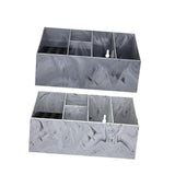 Maxbell Scissors Holder Storage Box Salon Hairdressing Scissors Rack for Clips Combs dark gray